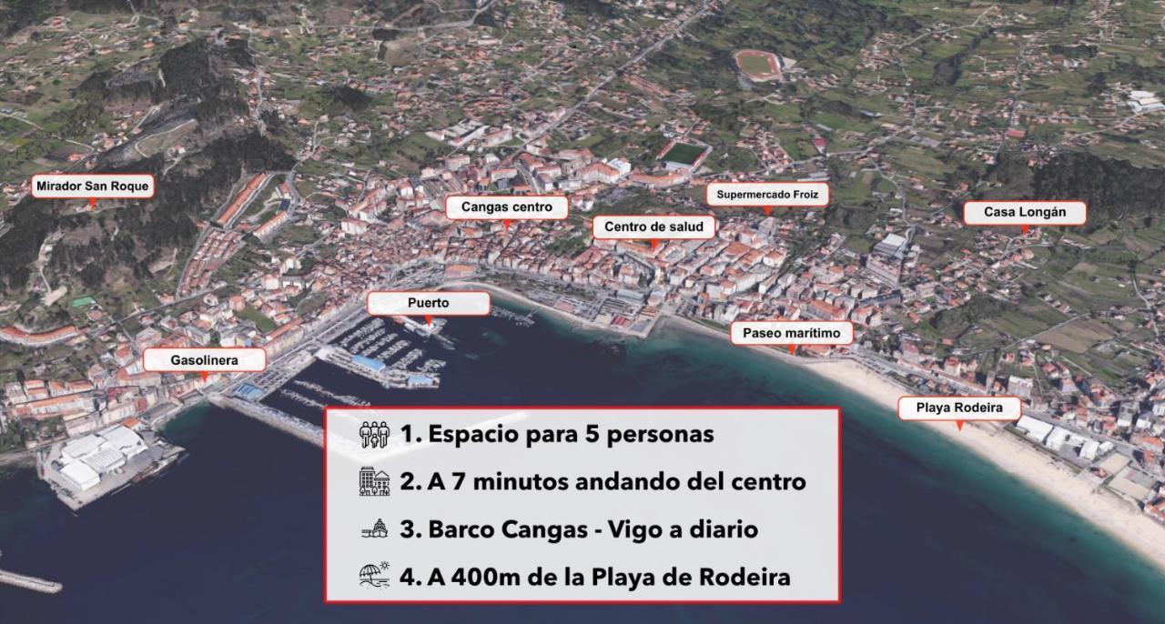 Casa Longan, Completo Alojamiento Cerca De La Playa Cangas do Morrazo Exterior photo